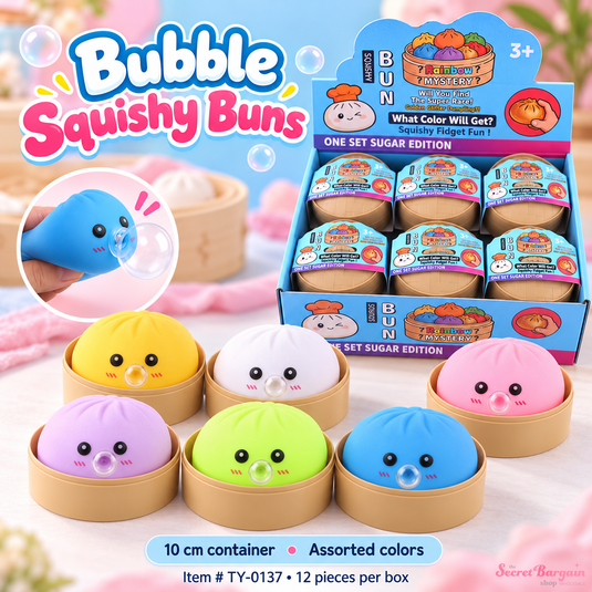 Accessories- Bubble Squishy Dumpling TY-0137 (12pc pack)