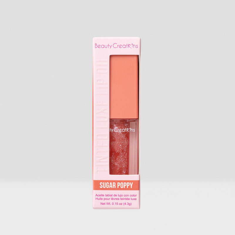 Load image into Gallery viewer, Lips-Beauty Creations Tinted Luxe Lip Oils-Sugar Poppy #TLXL5 ($3.25 each, 6pc bundle)
