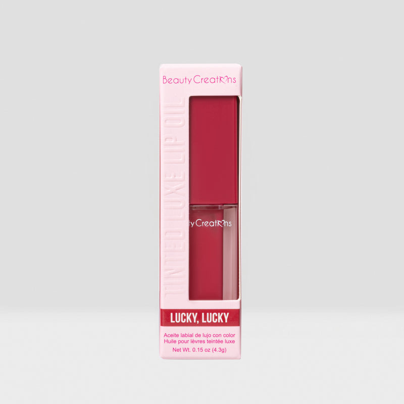 Load image into Gallery viewer, Lips-Beauty Creations Tinted Luxe Lip Oils-Lucky Lucky #TLXL6 ($3.25 each, 6pc bundle)
