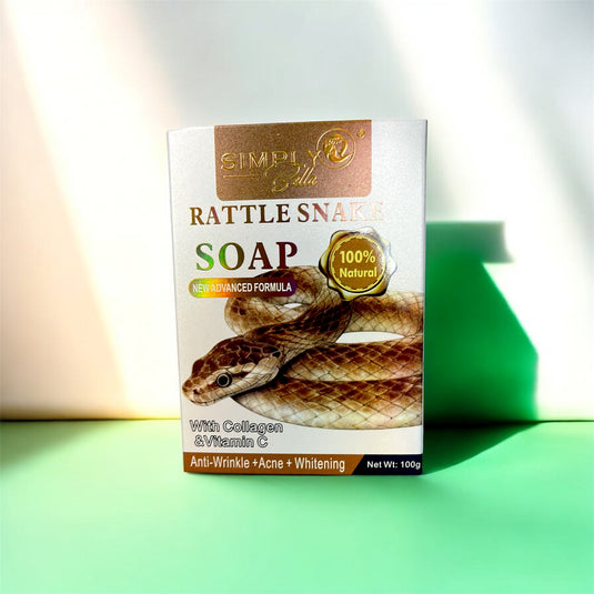 Skincare- Simply Bella Rattle Snake Natural Soap SIM011 (12pc box, $2 each)
