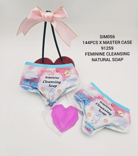 Skincare-Simply Bella Feminine PH Balance Cleansing Soap SIM056 ($2 each, 6pcs bundle)