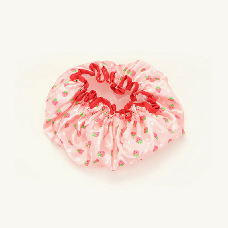 Load image into Gallery viewer, Hair-Celavi Strawberry Shortcake Shower Cap SS45550 ($2.75 each, 4pc bundle)
