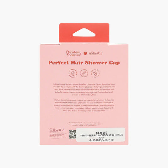 Hair-Celavi Strawberry Shortcake Shower Cap SS45550 ($2.75 each, 4pc bundle)