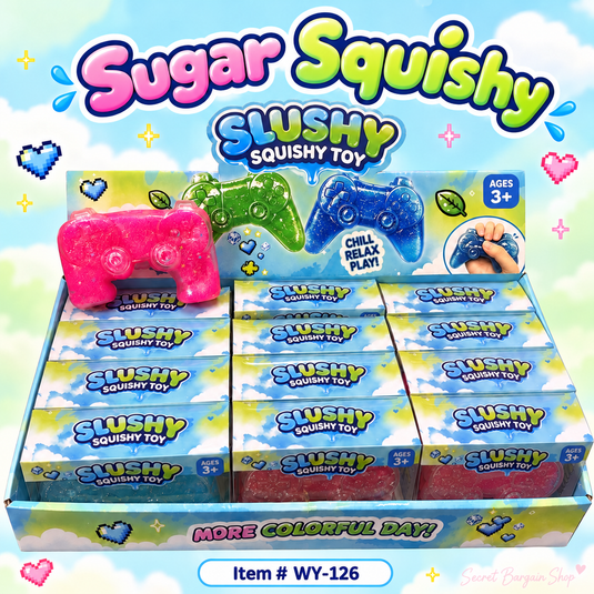 Accessories-Game Controller Sugar Squishy WY-126 (12pc pack)