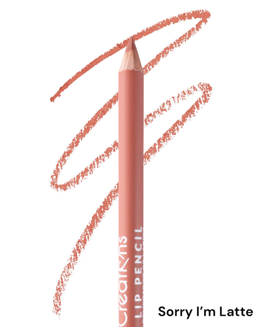 Lips-Beauty Creations Wooden Lip Pencil BCWLL-02 Sorry I’m Latte (12pc pack)