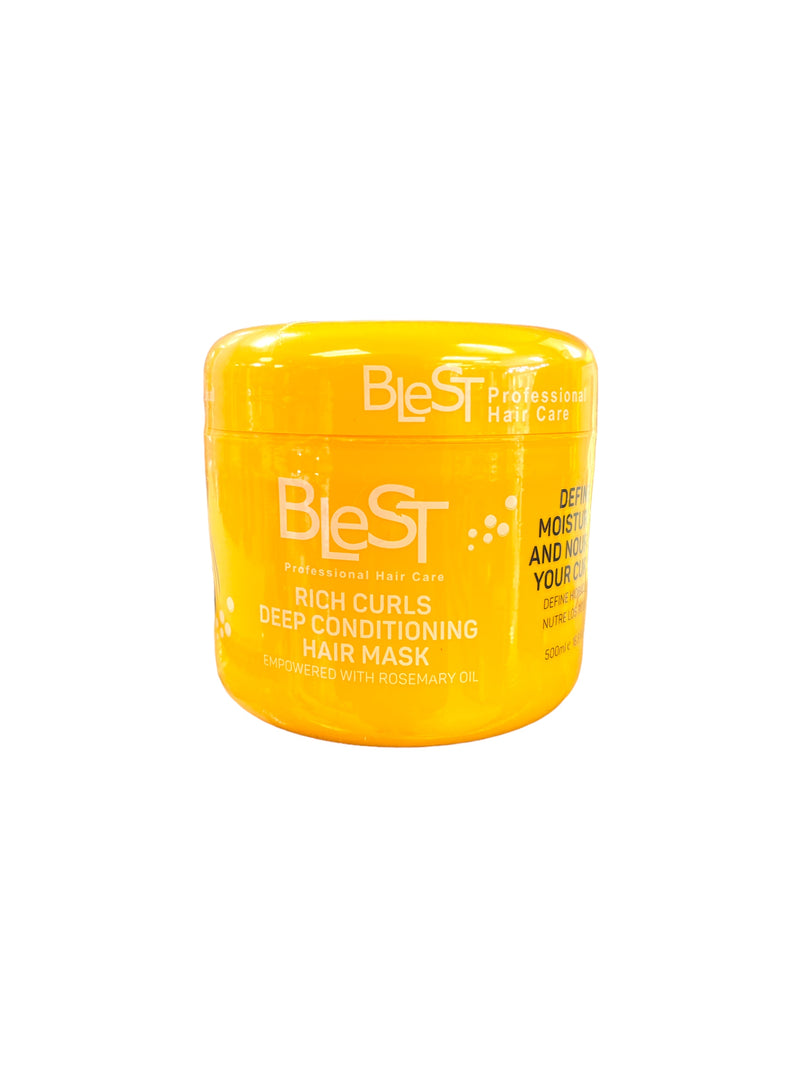 Load image into Gallery viewer, Hair- Blest Hair Mask 16.9fl.oz Rich Curls Deep Conditioning BH718 (4pc bundle, $4.50 each)
