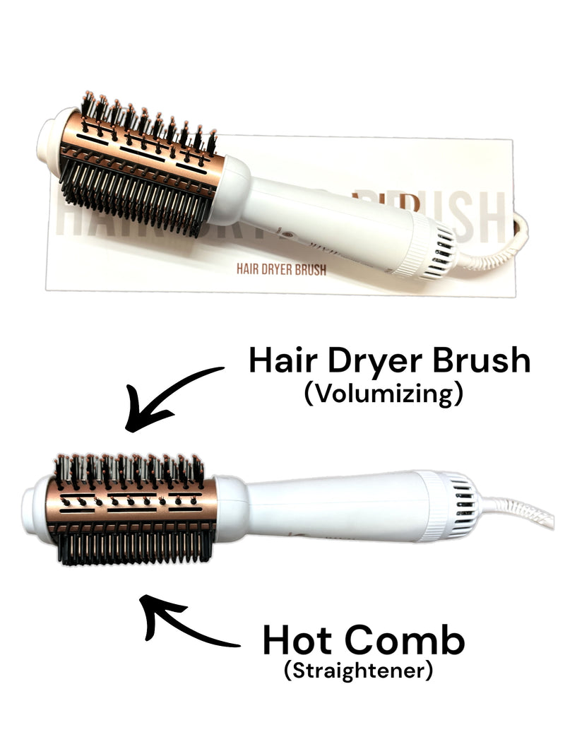 Load image into Gallery viewer, Hair-Beauty Creations Hair Dryer Brush HDB-RG (2pc bundle, $26 each)
