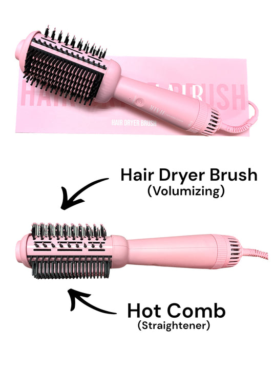 Hair-Beauty Creations Hair Dryer Brush HDB-PINK (2pc bundle, $26 each)