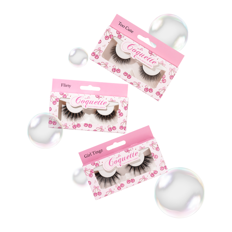 Load image into Gallery viewer, Eyes-Coquette Faux Mink Lashes Mindful #CQT05(1.25 each, 12pcs bulk)
