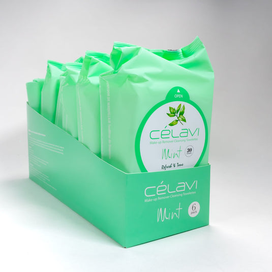 Celavi Mint Wipes MT020 (6pc BULK $1 each)