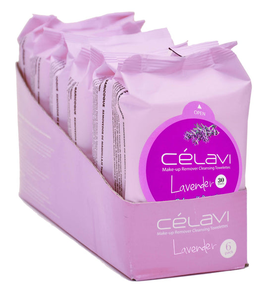 Celavi Lavender Wipes MT019 (6pc BULK $1 each)