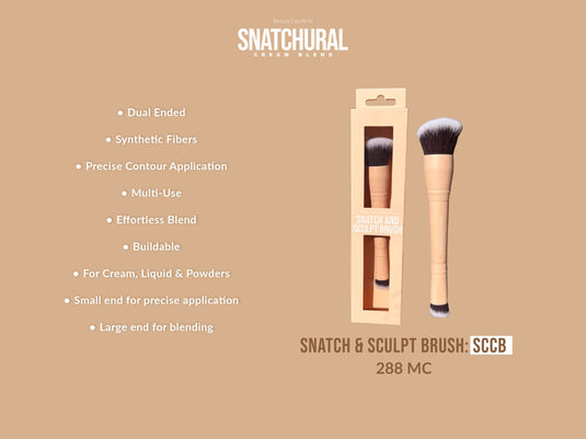 Face-Beauty Creations Snatchural Snatch & Sculpt Brush SCCB (12pc pack)