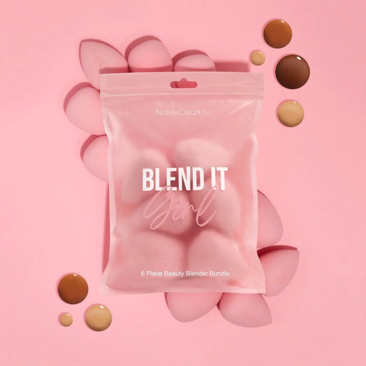 Face- Beauty Creations Blend it Girl Beauty Blender Bundle  - Pink BGBP (6pc pack, $3.75 each)